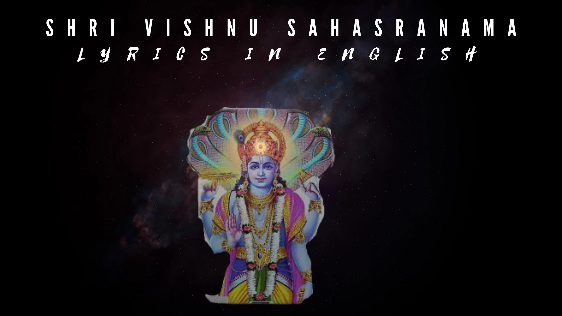SHRI VISHNU SAHASRANAMA
